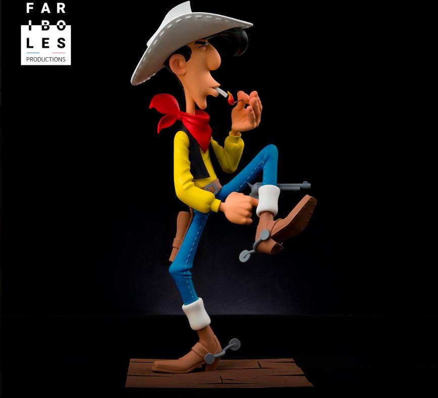 FARIBOLES LUCKY LUKE DEGAINE STRIKTE NEGEN, Verzamelen, Stripfiguren, Nieuw, Beeldje of Figuurtje, Kuifje, Ophalen of Verzenden