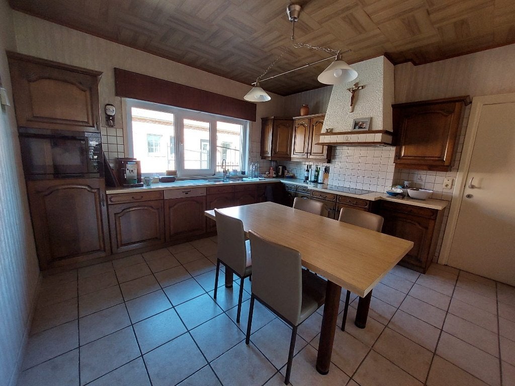 Keuken, Huis en Inrichting, Keuken | Complete keukens, Ophalen, Gebruikt, Bruin, Hoekkeuken