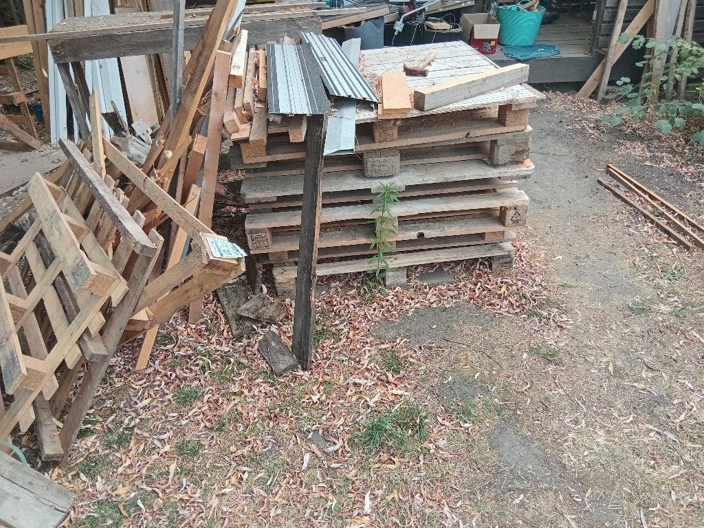 gratis palletten, Tuin en Terras, Brandhout, Ophalen
