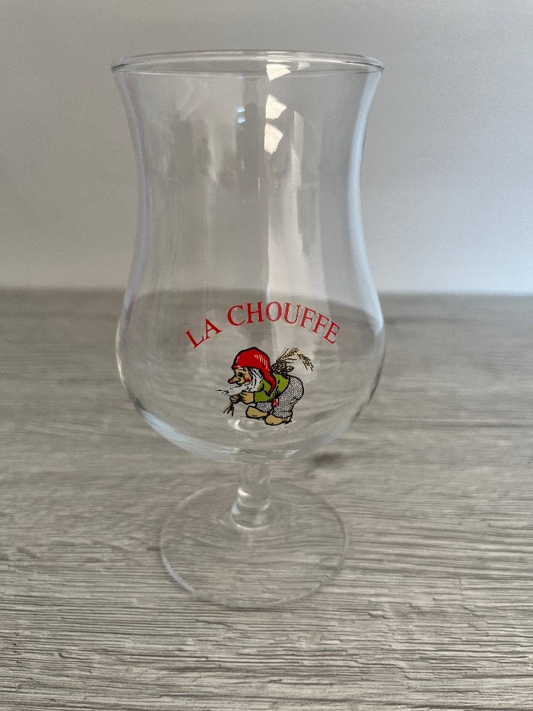 La chouffe glas, Verzamelen, Biermerken, Ophalen of Verzenden, Zo goed als nieuw