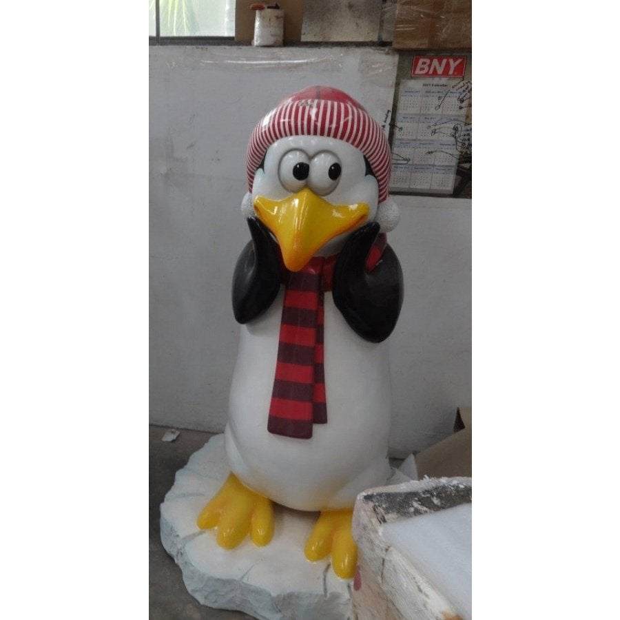 Maman pingouin drôle — Pingouin Hauteur 109 cm