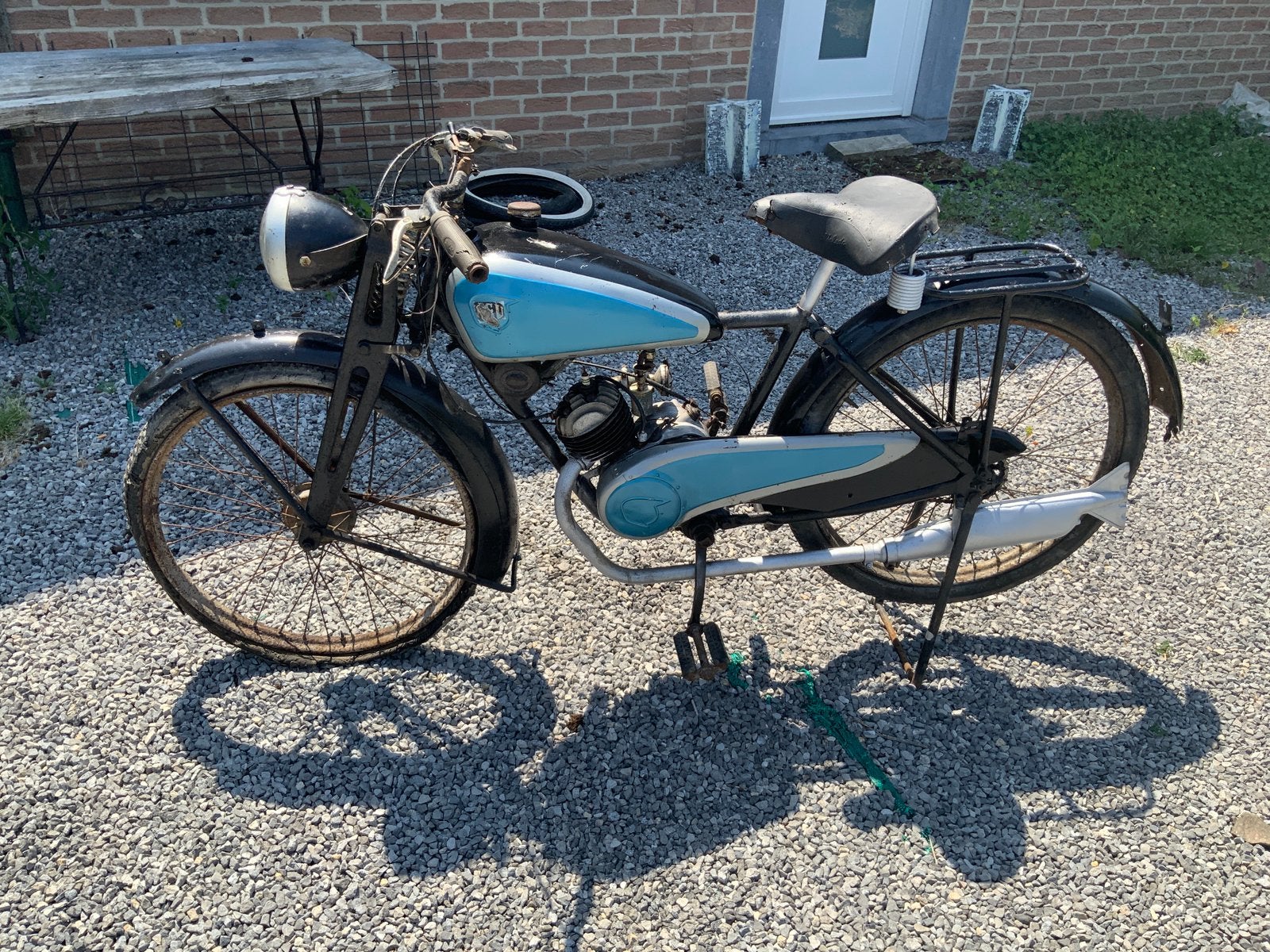 Moto NSU quick 98cc, Ophalen