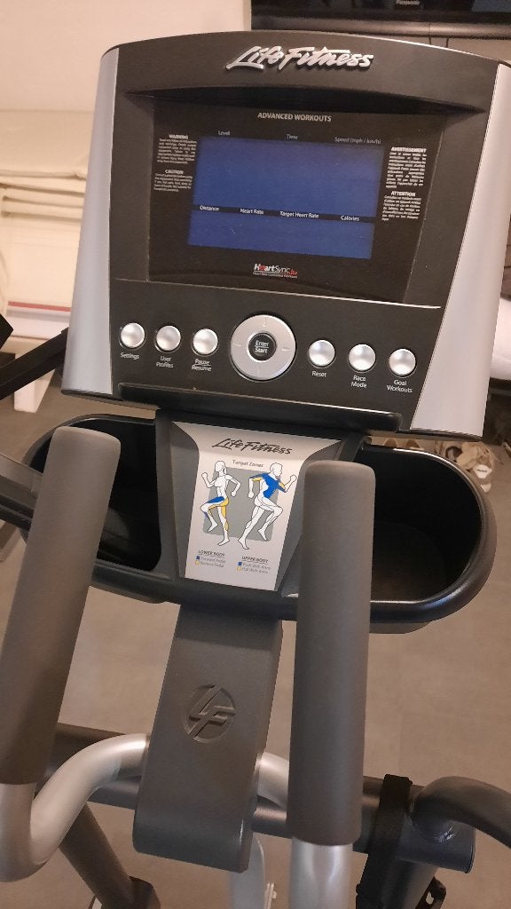 Life Fitness X1 crosstrainer, Sport en Fitness, Ophalen, Zo goed als nieuw, Crosstrainer