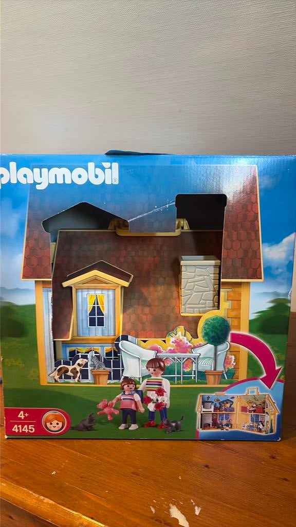 playmobil huis 4145, Kinderen en Baby's, Speelgoed | Playmobil, Ophalen of Verzenden, Gebruikt