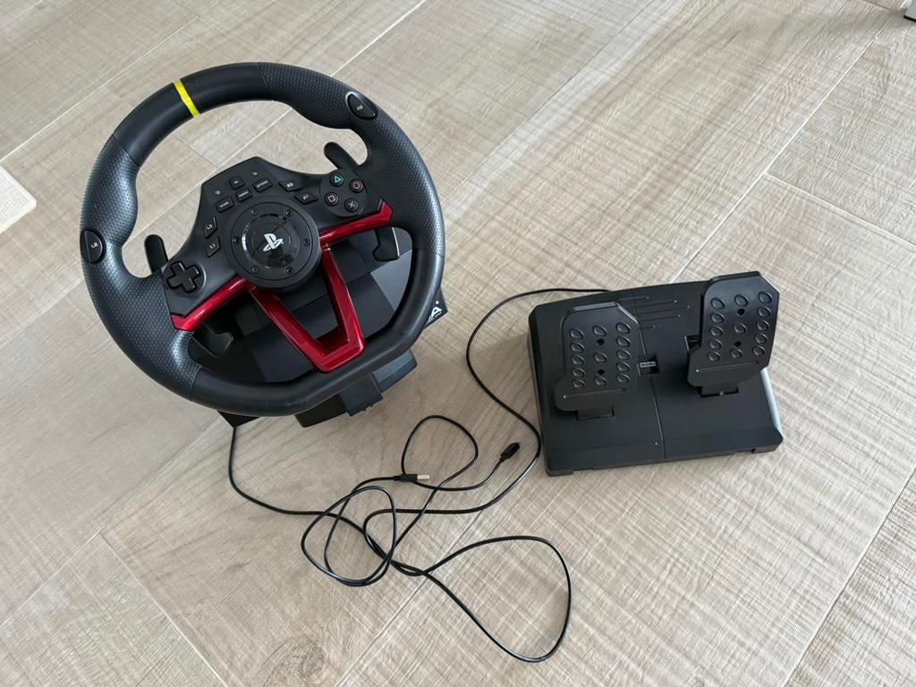Roue Hori Racing Apex + pédales (PS4/PS5/PC), Enlèvement, Comme neuf
