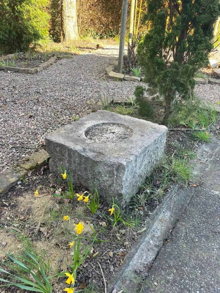 2 arduinen tuin ornamentstenen, Enlèvement, Comme neuf