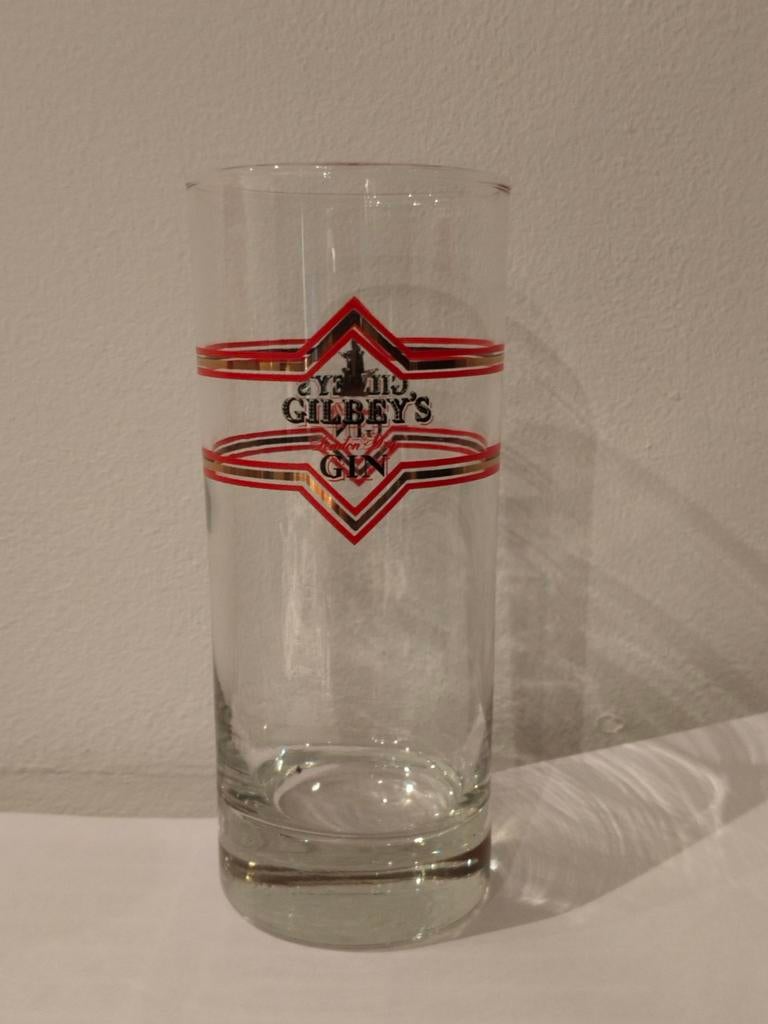 6 gilbey's gin glazen, Ophalen