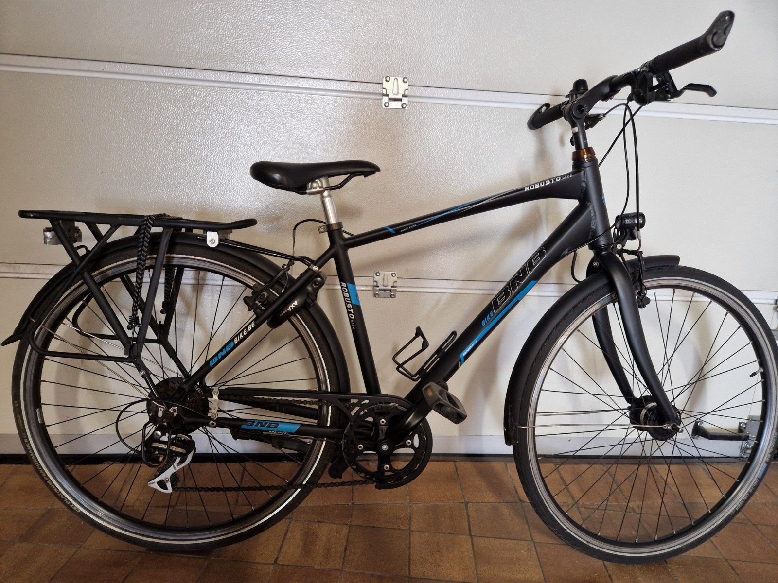 jongensfiets BNB, Ophalen