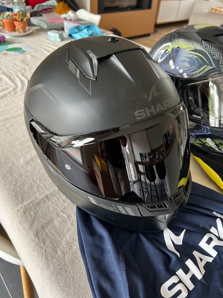 Shark Skwal i3 Mat Noir L, Seconde main, Enlèvement ou Envoi, Hommes, L