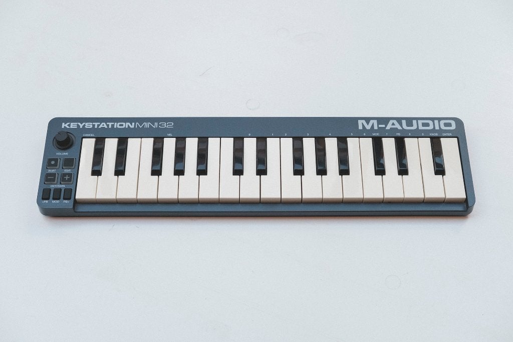 M-Audio Keystation Mini 32 (Compact USB MIDI Keyboard), Muziek en Instrumenten, Ophalen of Verzenden, Gebruikt