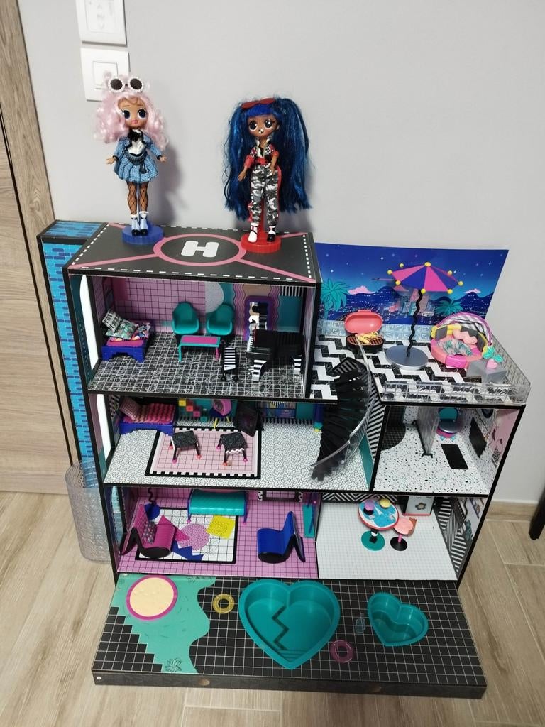 Lol Dolls + House + Car Jackpot, Ophalen, Accessoires