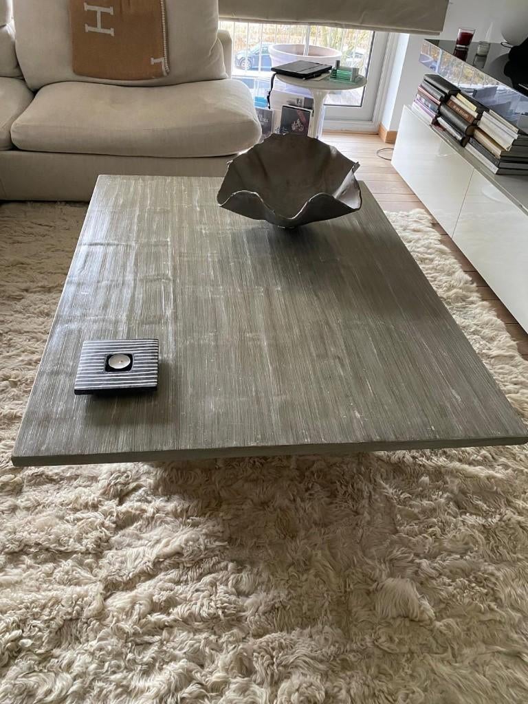 Opium Houten Salon Tafel Maatwerk, Huis en Inrichting, Ophalen, Gebruikt, 100 tot 150 cm, 50 tot 100 cm