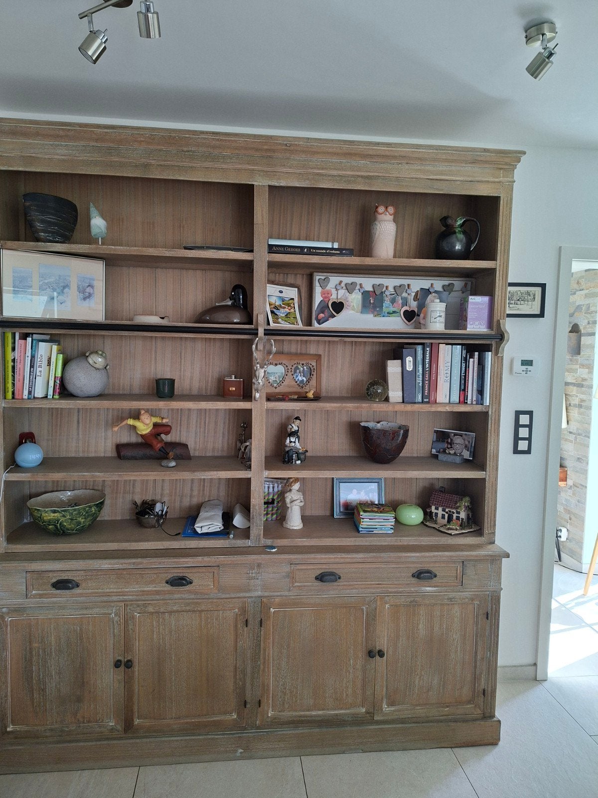 bibliothèque, Avec tiroir(s), 25 à 50 cm, 200 cm ou plus, Enlèvement