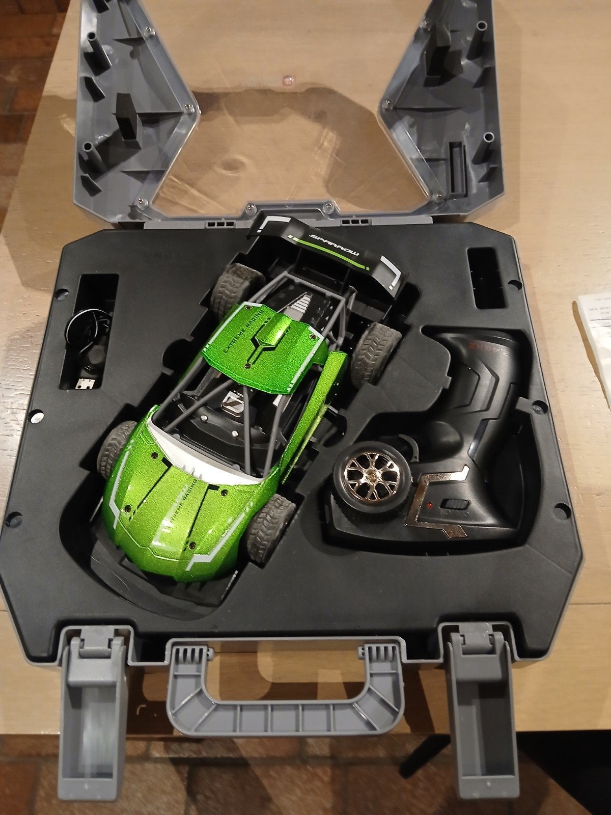 rc auto op batterijen, Enlèvement