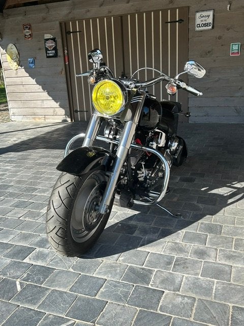 Harley Davidson Fatboy 2002, 2 cilinders, Chopper, Gebruikt, 1449 cc