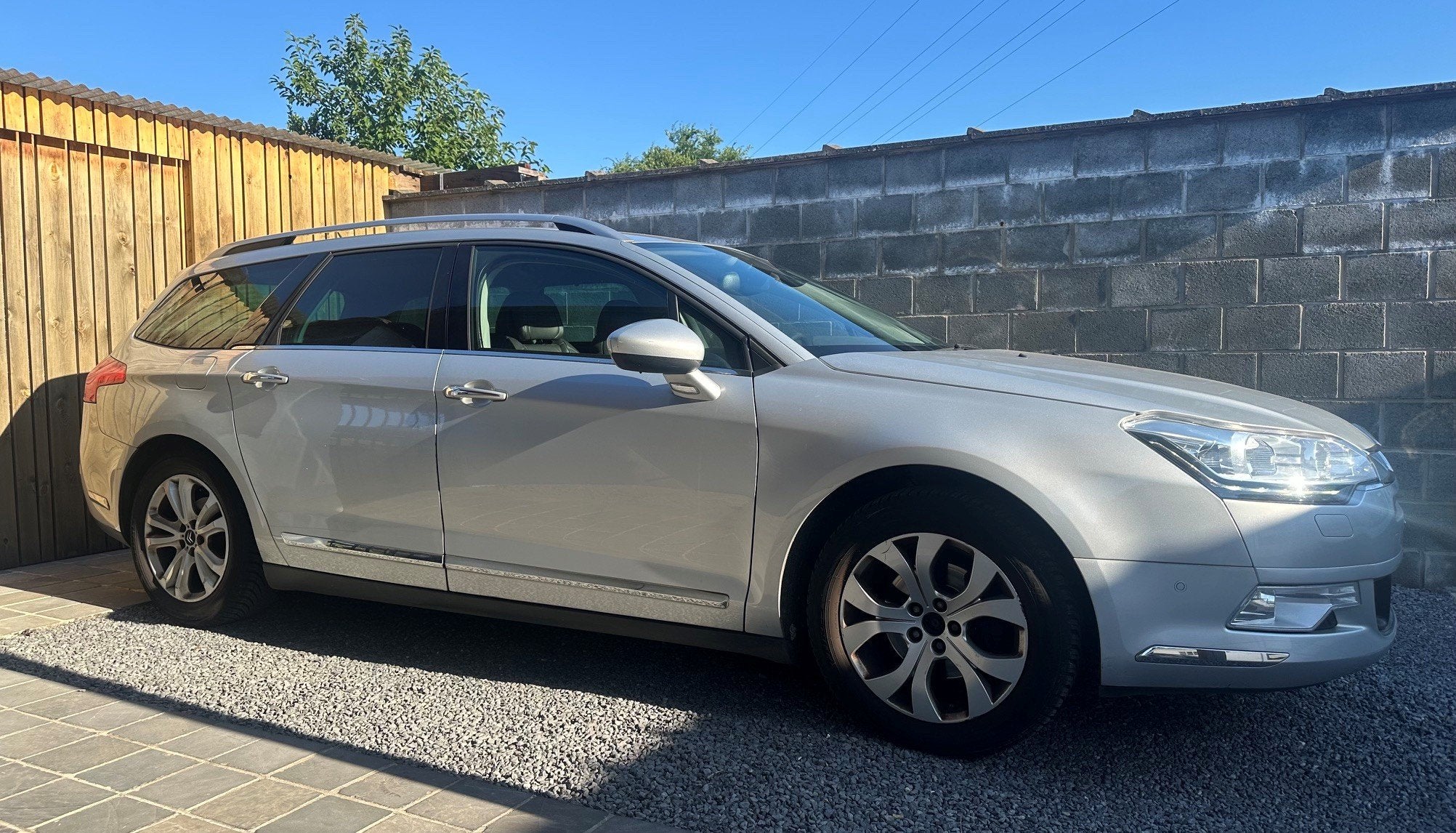 Citroën C5 Tourer 2.0 HDi Exclusive Automaat Led Navi Leder, Auto's, Euro 5, Gebruikt, Zwart, 4 cilinders