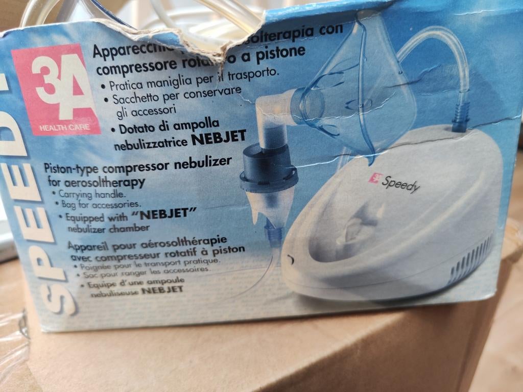 Appareil pour aérosolthérapie, Enlèvement, Utilisé