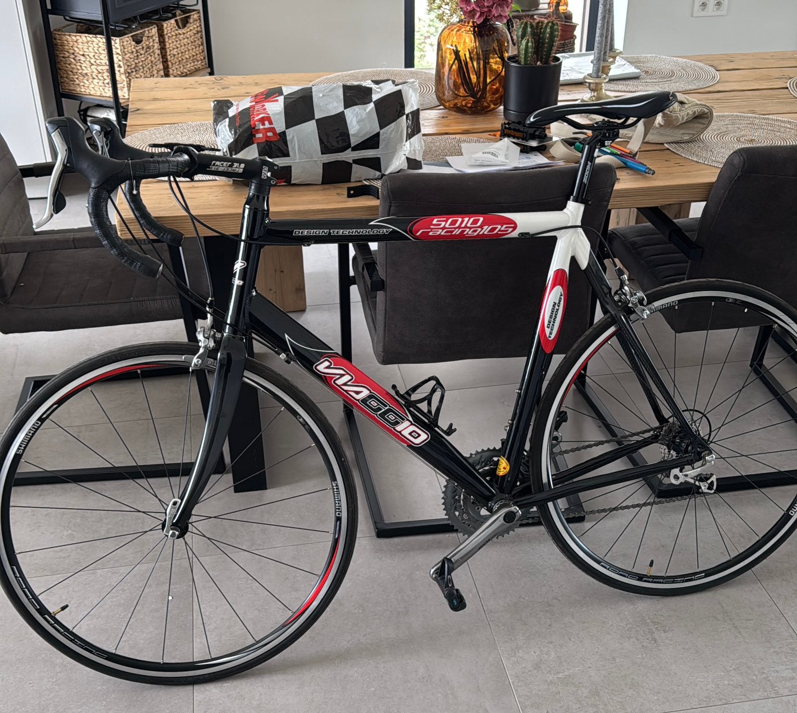 Nieuwe Viaggio racefiets (Itek) - Shimano 105 - maat 57, Neuf, Autres marques, Frein sur jante, 57 à 61 cm