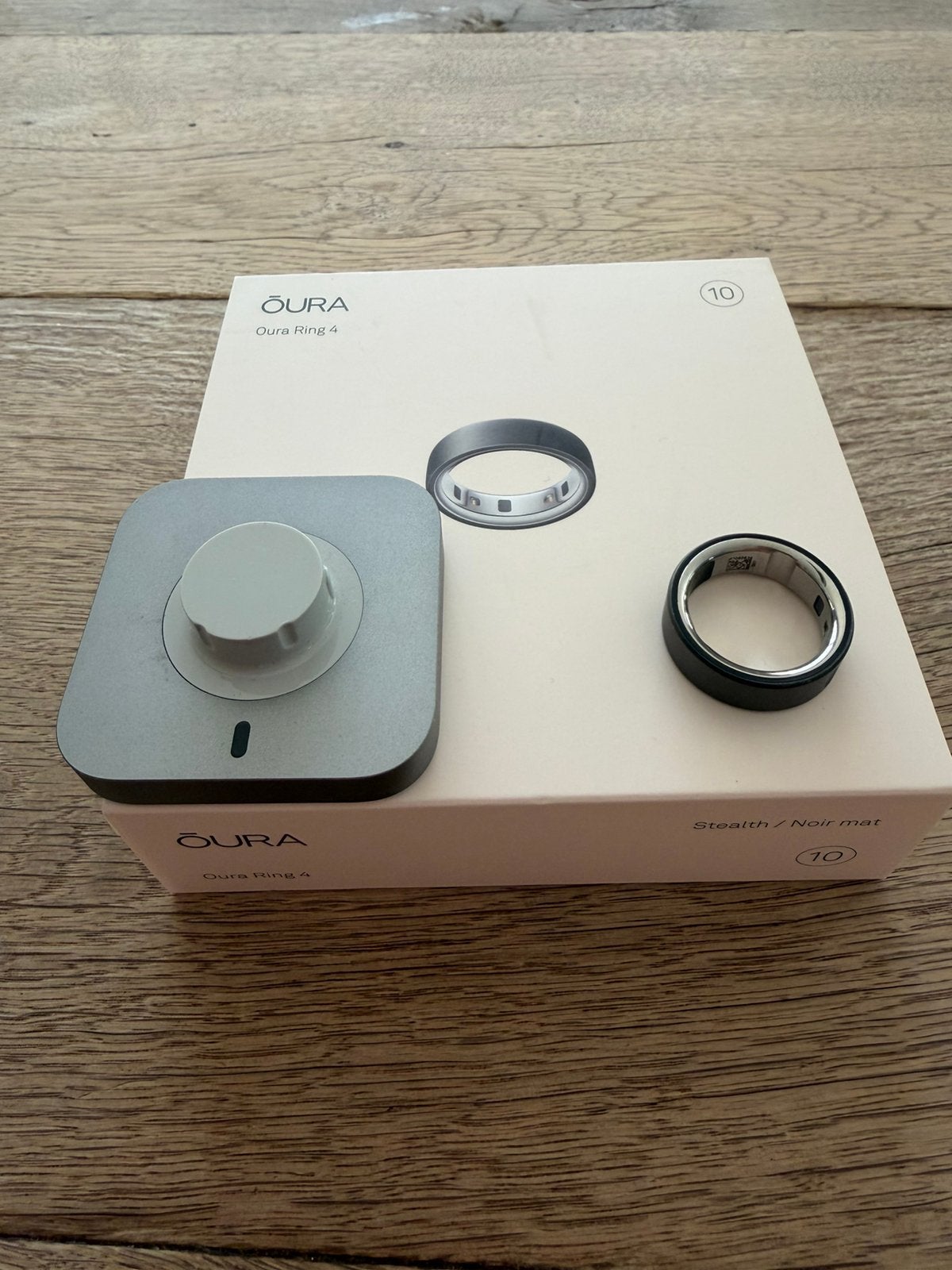 Oura ring 4 stealth maat 10, Enlèvement, Comme neuf