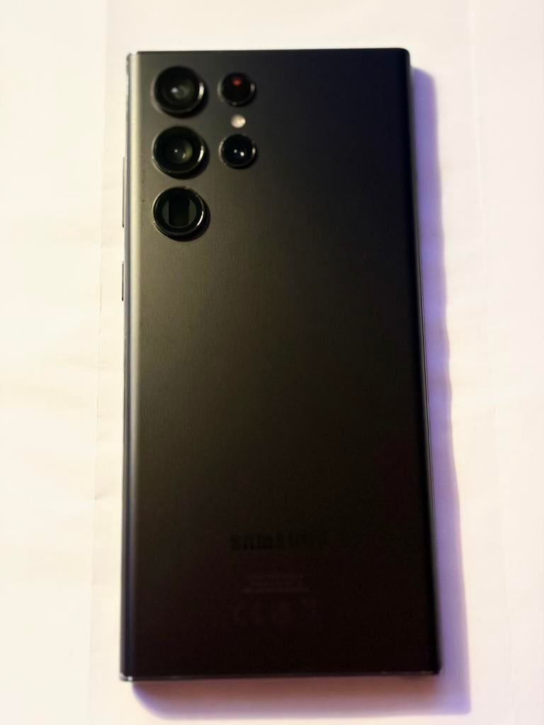 Samsung S22 Ultra, Telecommunicatie, Mobiele telefoons | Samsung, Zwart, Ophalen of Verzenden, Zo goed als nieuw, Galaxy S22
