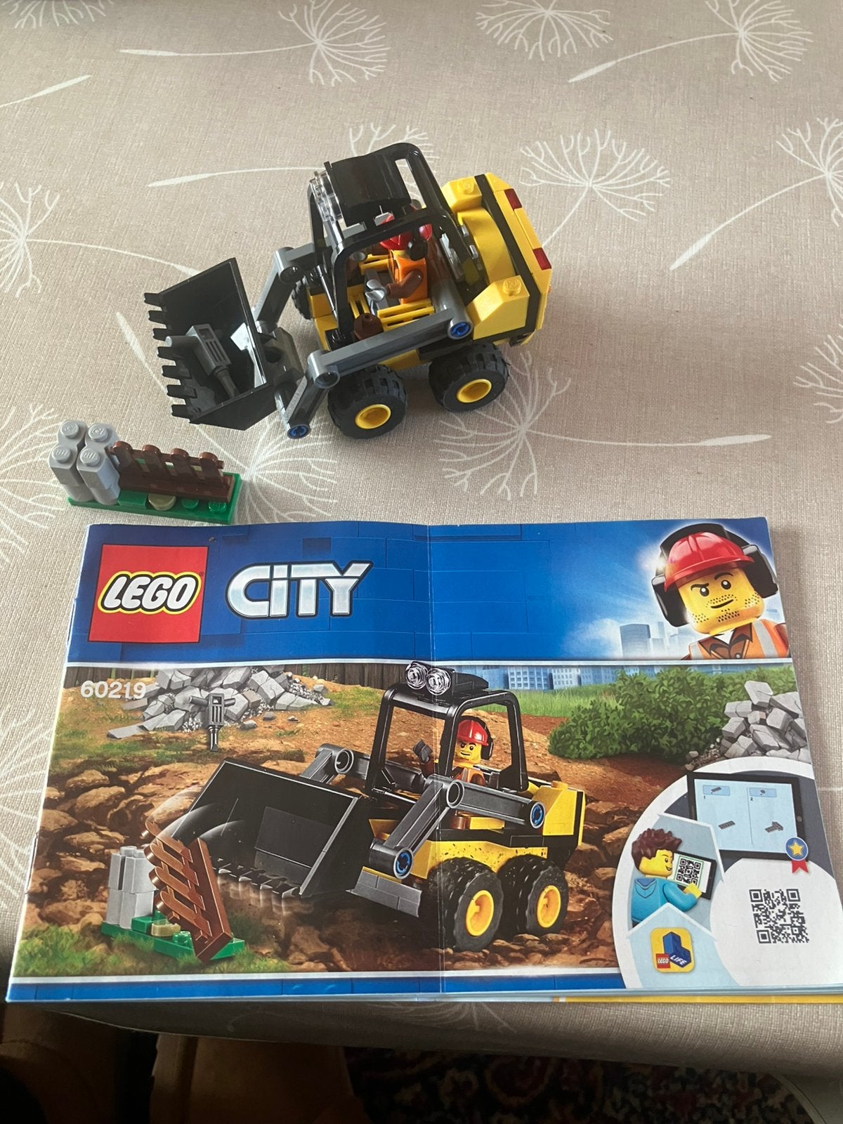 Lego city 60219 construction loader, Enlèvement, Comme neuf, Lego, City