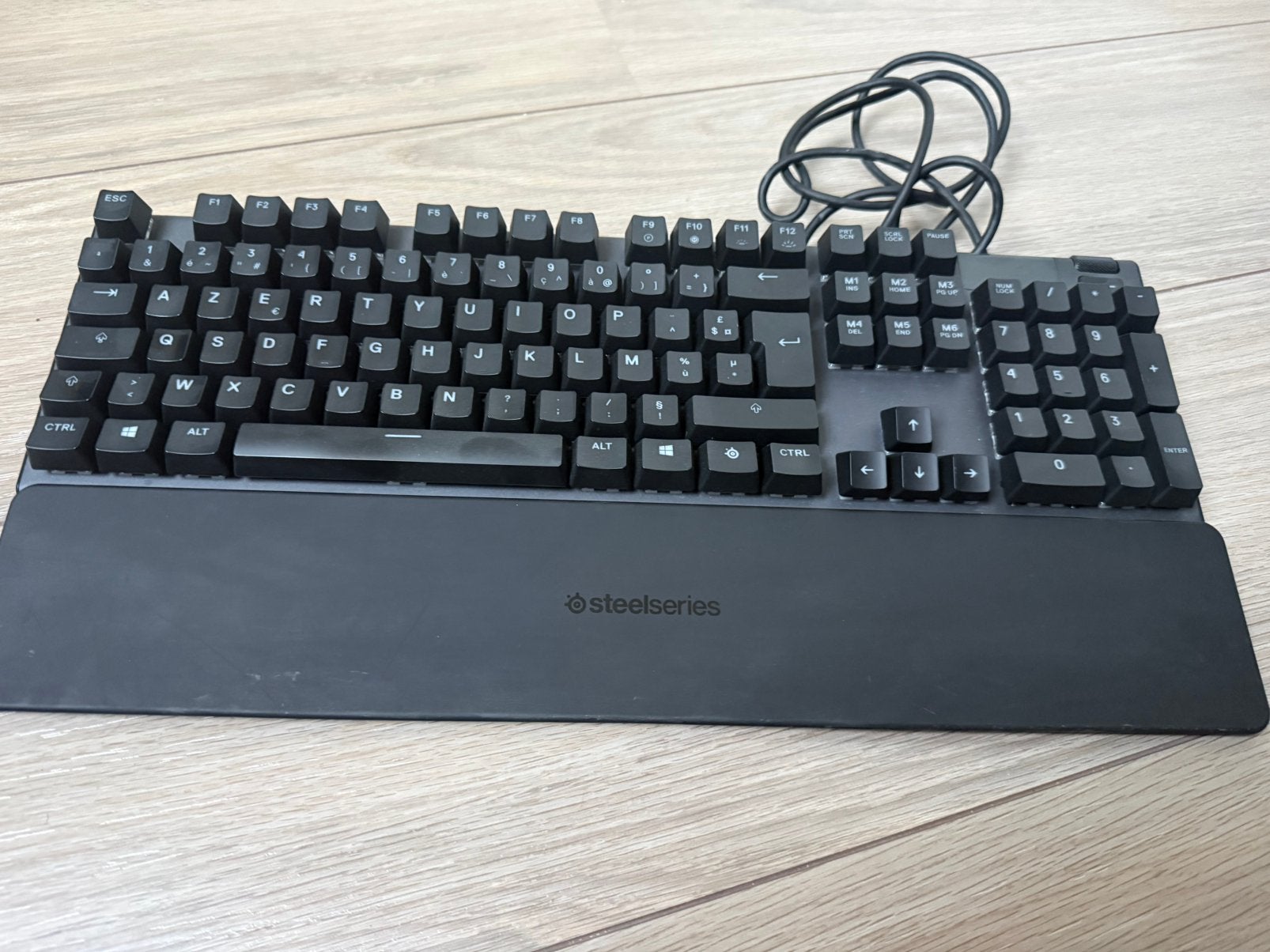 Steelseries toetsenbord, Computers en Software, Toetsenborden, Ophalen, Gebruikt, Verlichte toetsen, Azerty