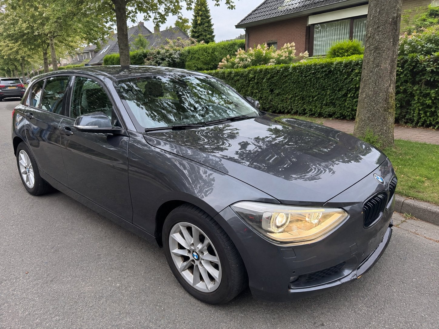 Bmw 118i, Auto's, Automaat, Beige, Xenon verlichting, 5 deurs