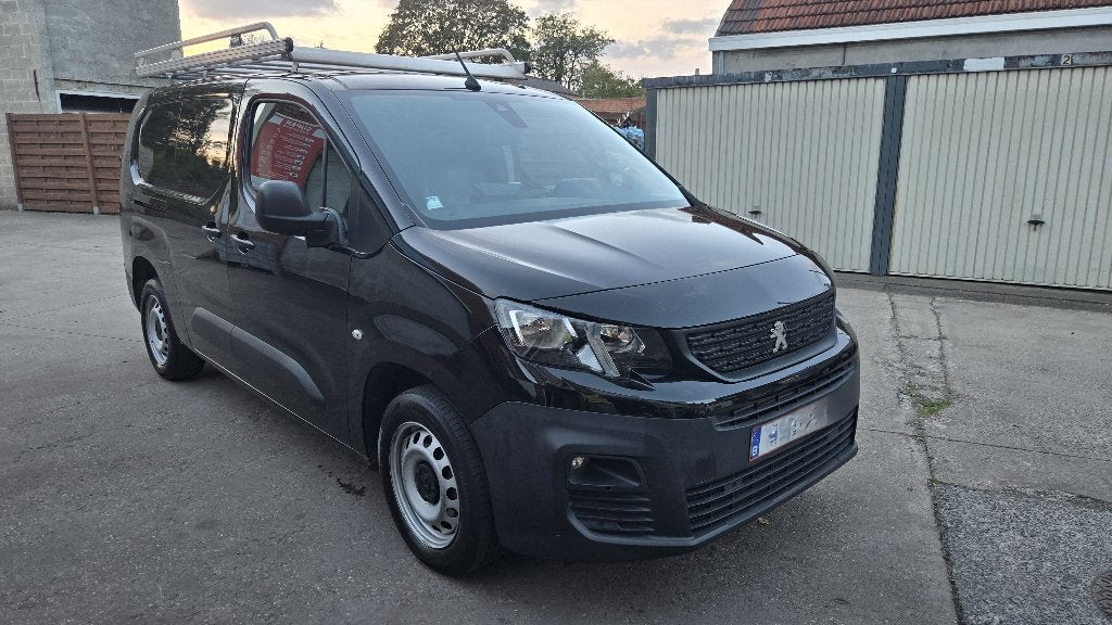 Peugeot Partner Heavy Long, Auto's, Voorwielaandrijving, Euro 6, Zwart, Bedrijf
