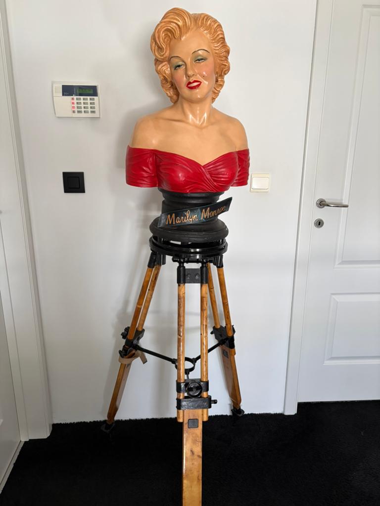 Beeld Marilyn Monroe, Verzamelen, Ophalen, Gebruikt, Pop, Beeldje of Miniatuur, Gesigneerd