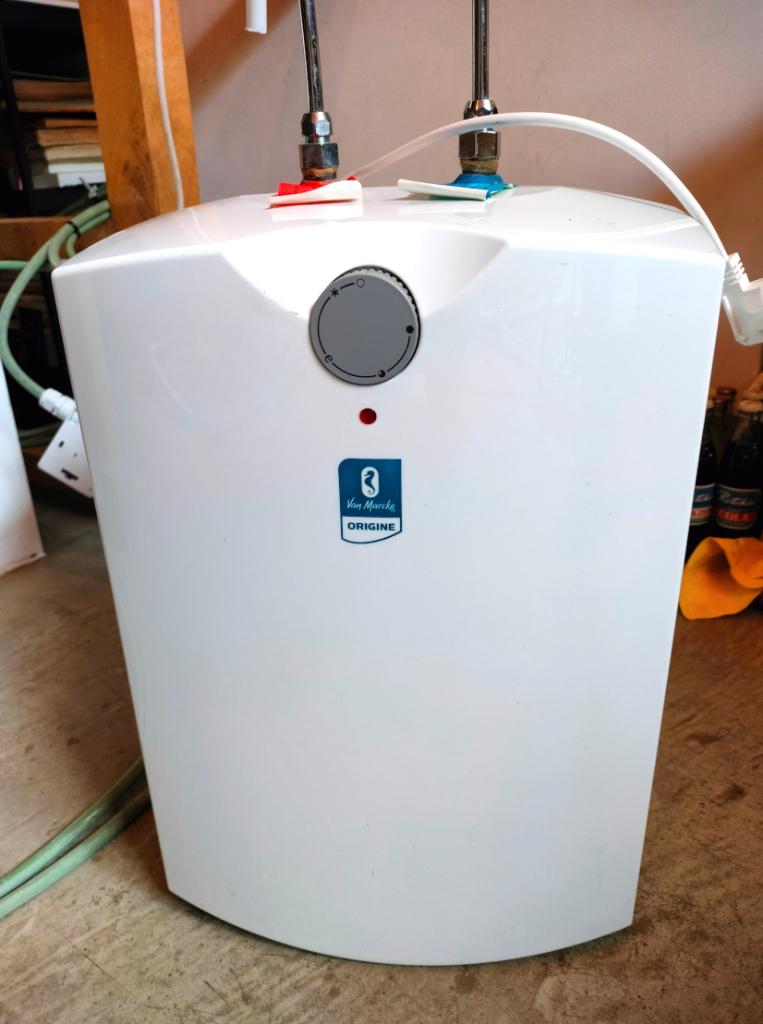 Van Marcke elektrische boiler GT 10 U, Doe-het-zelf en Bouw, Chauffageketels en Boilers, Ophalen, Zo goed als nieuw, Boiler