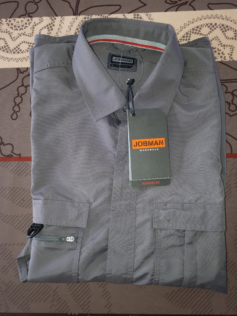NIEUW OVERHEMD EN PETJES  ALLES VOOR €-- prijs bespreekbaar, Kleding | Heren, Ophalen, Jobman, Nieuw, Halswijdte 41/42 (L)