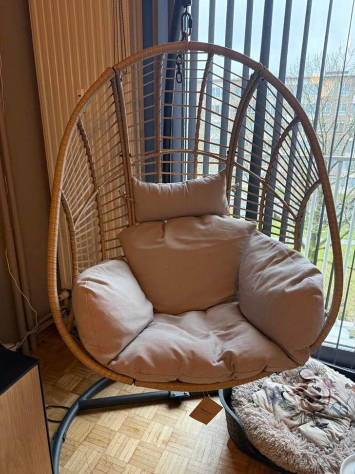 Schommelstoel te koop, Tuin en Terras, Tuinstoelen, Zo goed als nieuw, Ophalen