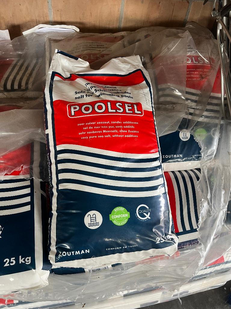 Zout voor zwembad, Tuin en Terras, Ophalen, Nieuw, Inbouwzwembad