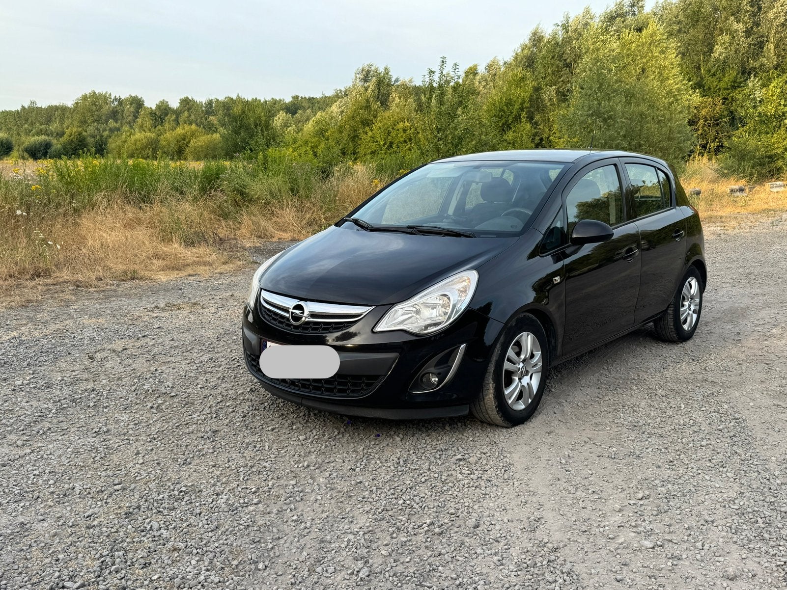 Opel Corsa 1.3 diesel – 2012 – 220.000 km, Auto's, Voorwielaandrijving, Stof, Zwart, 4 cilinders