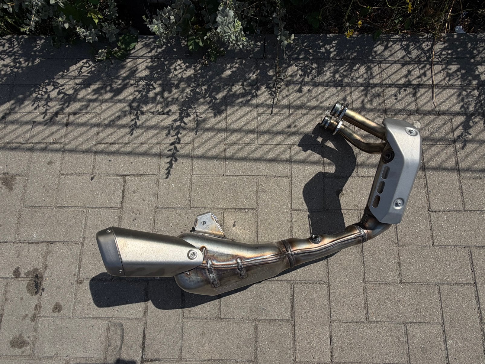 Yamaha Tracer 7 GT 2026 OEM uitlaat origineel nieuw, Motoren, Ophalen