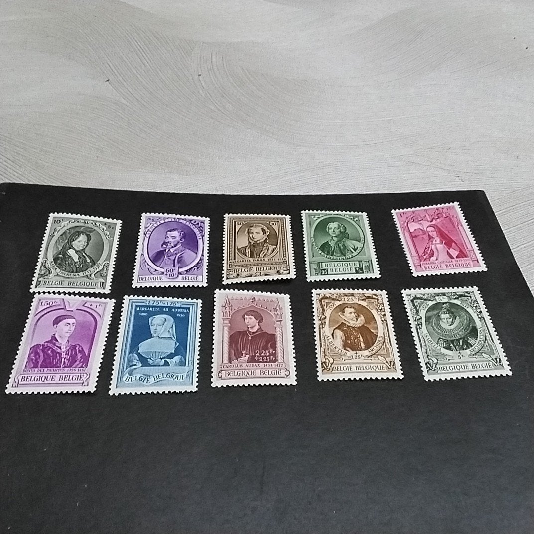 BELGIE  573/582 postfris met cote 5,00 €, Ophalen of Verzenden, Postfris