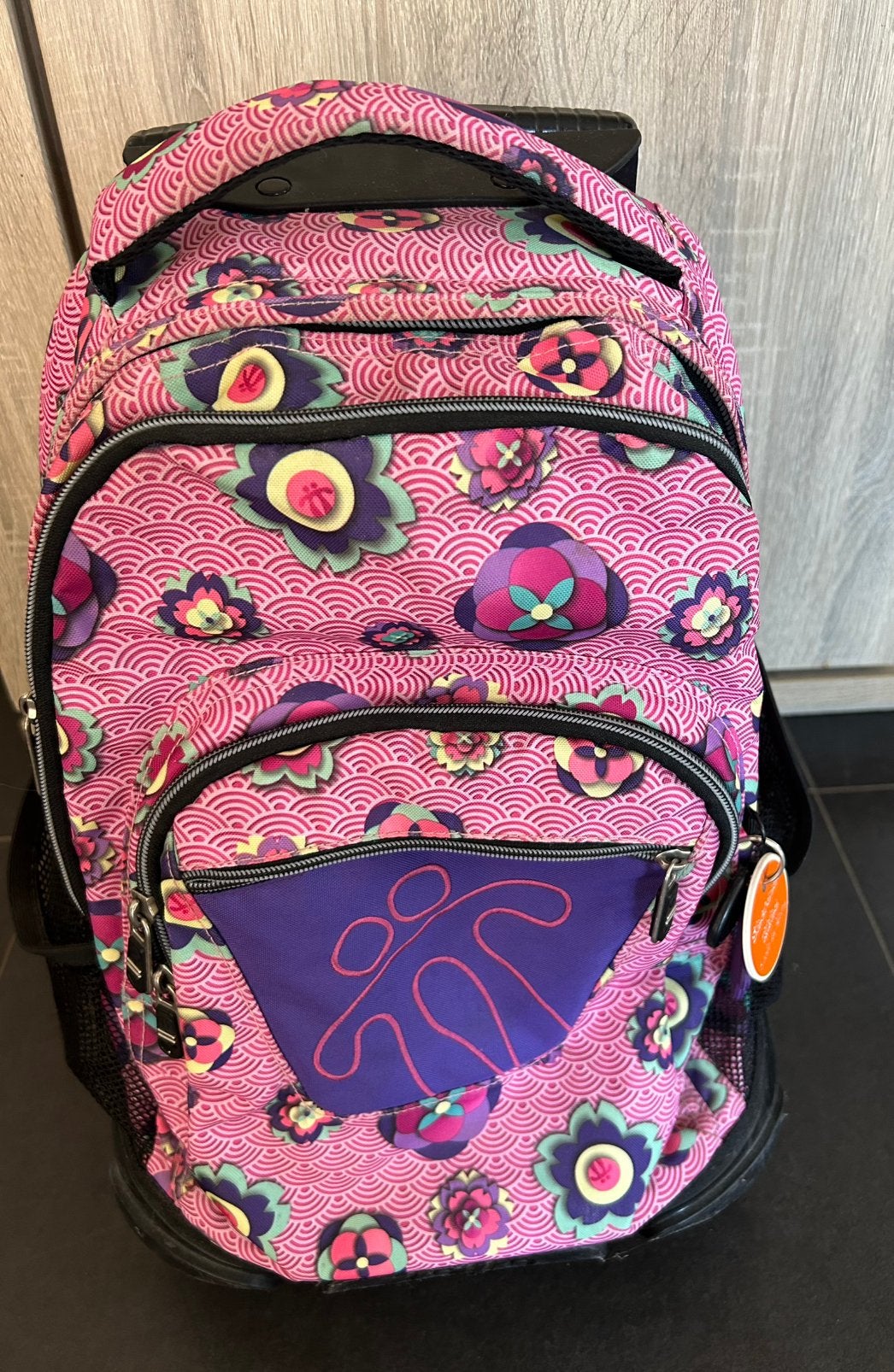 Sac à dos à roulettes Totto, Enlèvement, Utilisé, Sac à dos