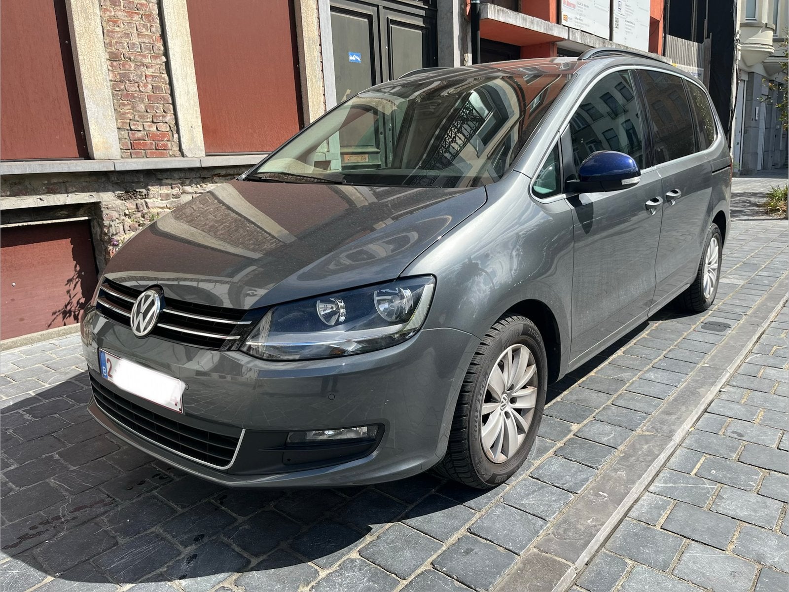 Volkswagen Sharan 2.0 TDi 7 places !, Autos, Argent ou Gris, Achat, 1772 kg, Euro 6