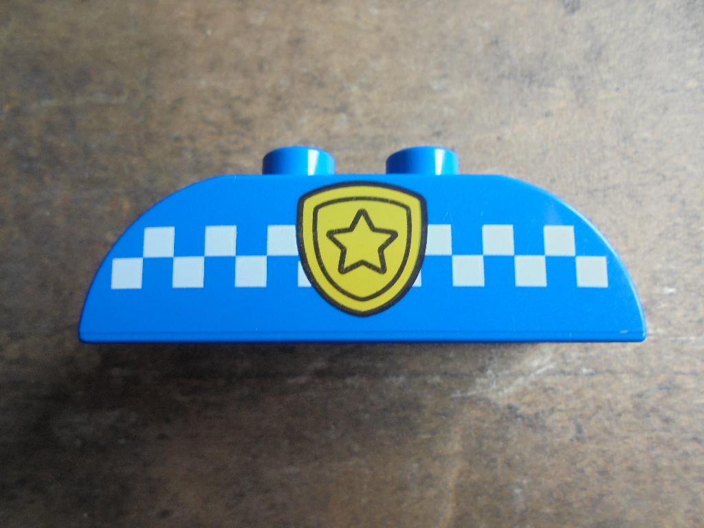 Lego Duplo Brick 2x4 Slope Curved Double (zie foto's) 4, Ophalen of Verzenden, Gebruikt, Losse stenen, Duplo