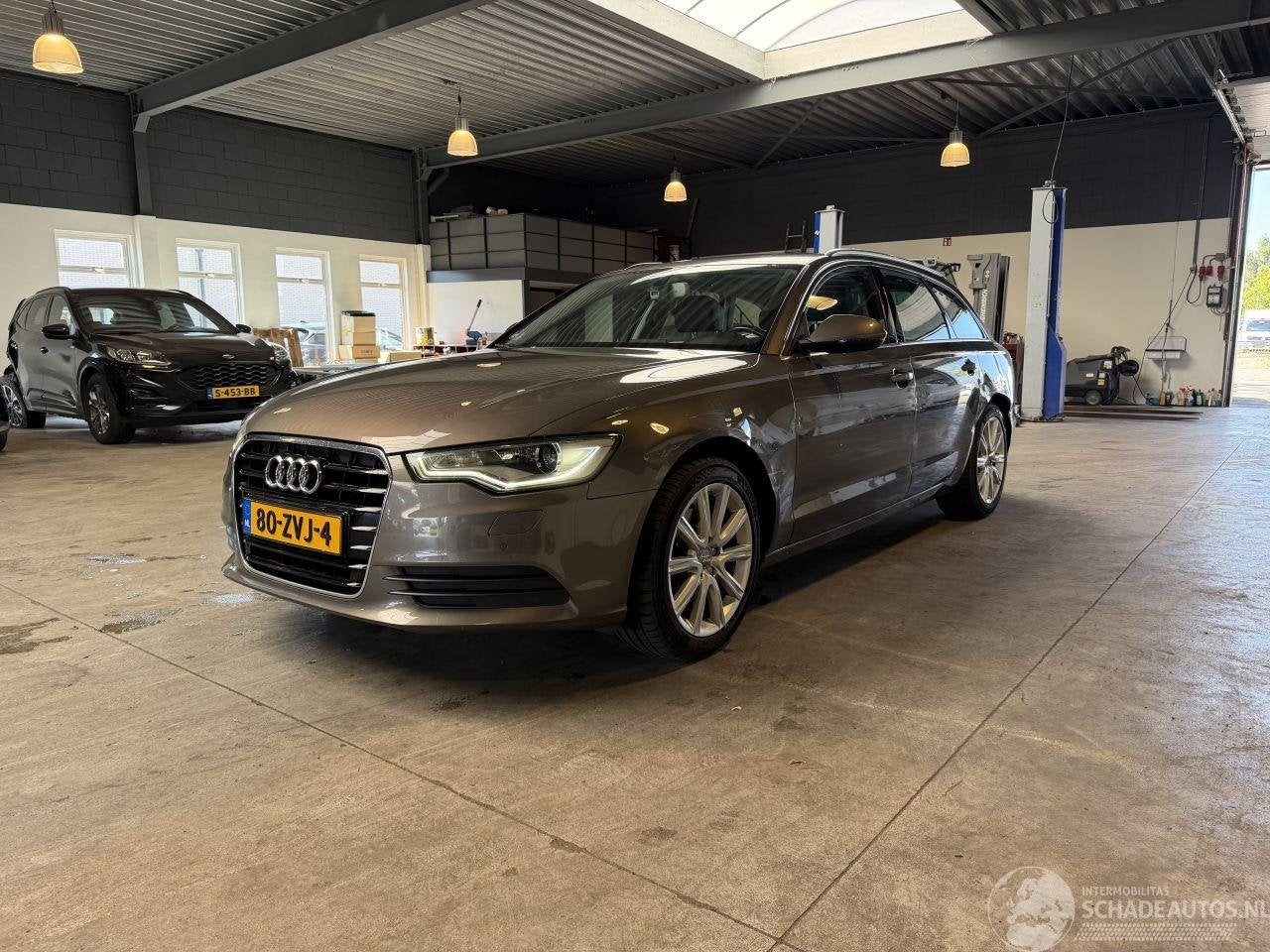 Audi A6 avant 2.8 FSI Pro Line Plus (bj 2012, automaat), Automaat, 2773 cc, Audi, Zilver of Grijs