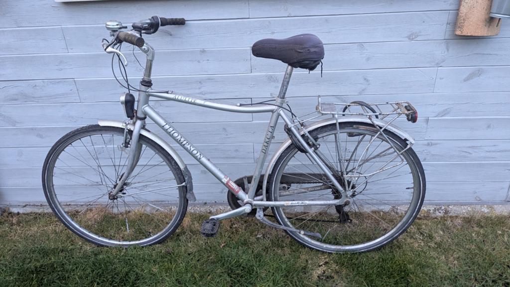 Thompson stadsfiets degelijk aluminium frame, Enlèvement