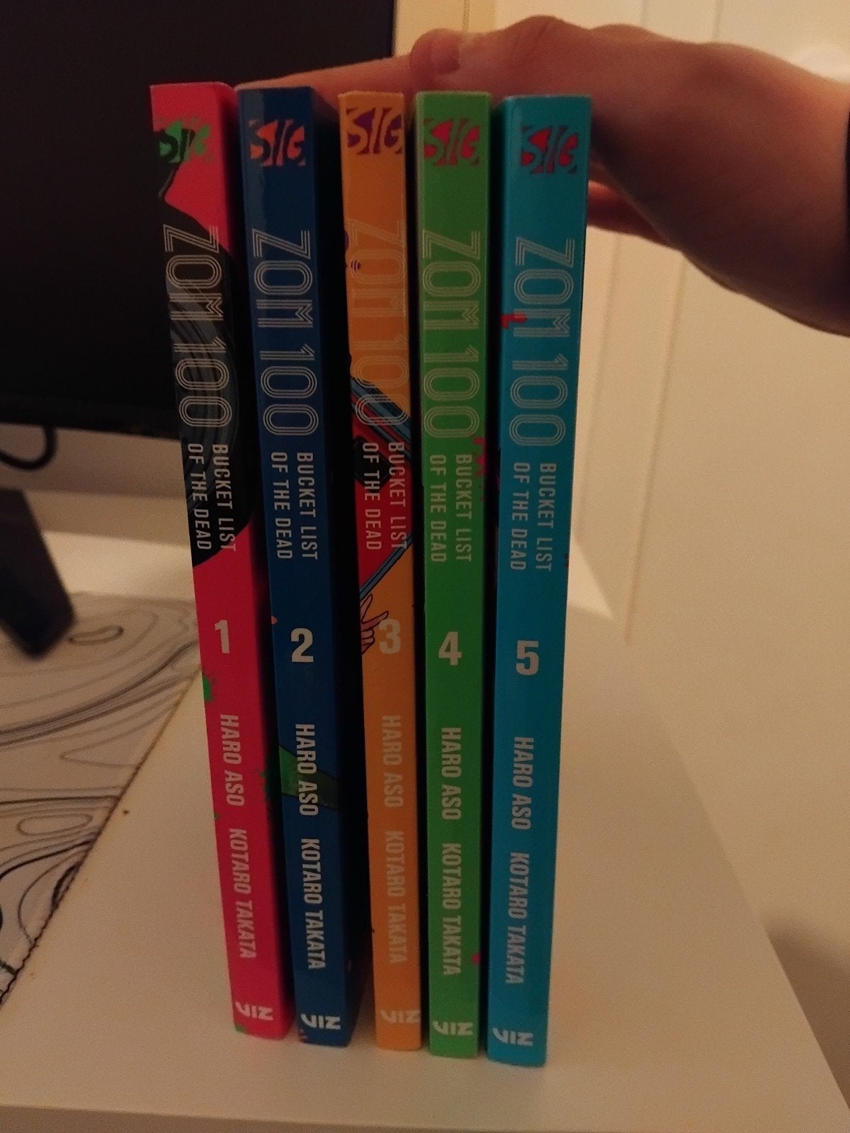 ZOM 100 Volume 1-5 English, Boeken, Meerdere comics, Ophalen, Zo goed als nieuw, Europa