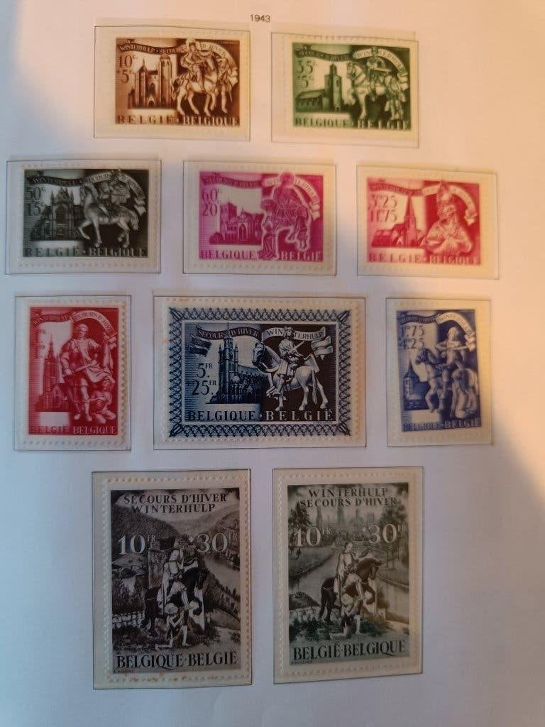 winterhulp, Postzegels en Munten, Verzenden, Spoor van plakker