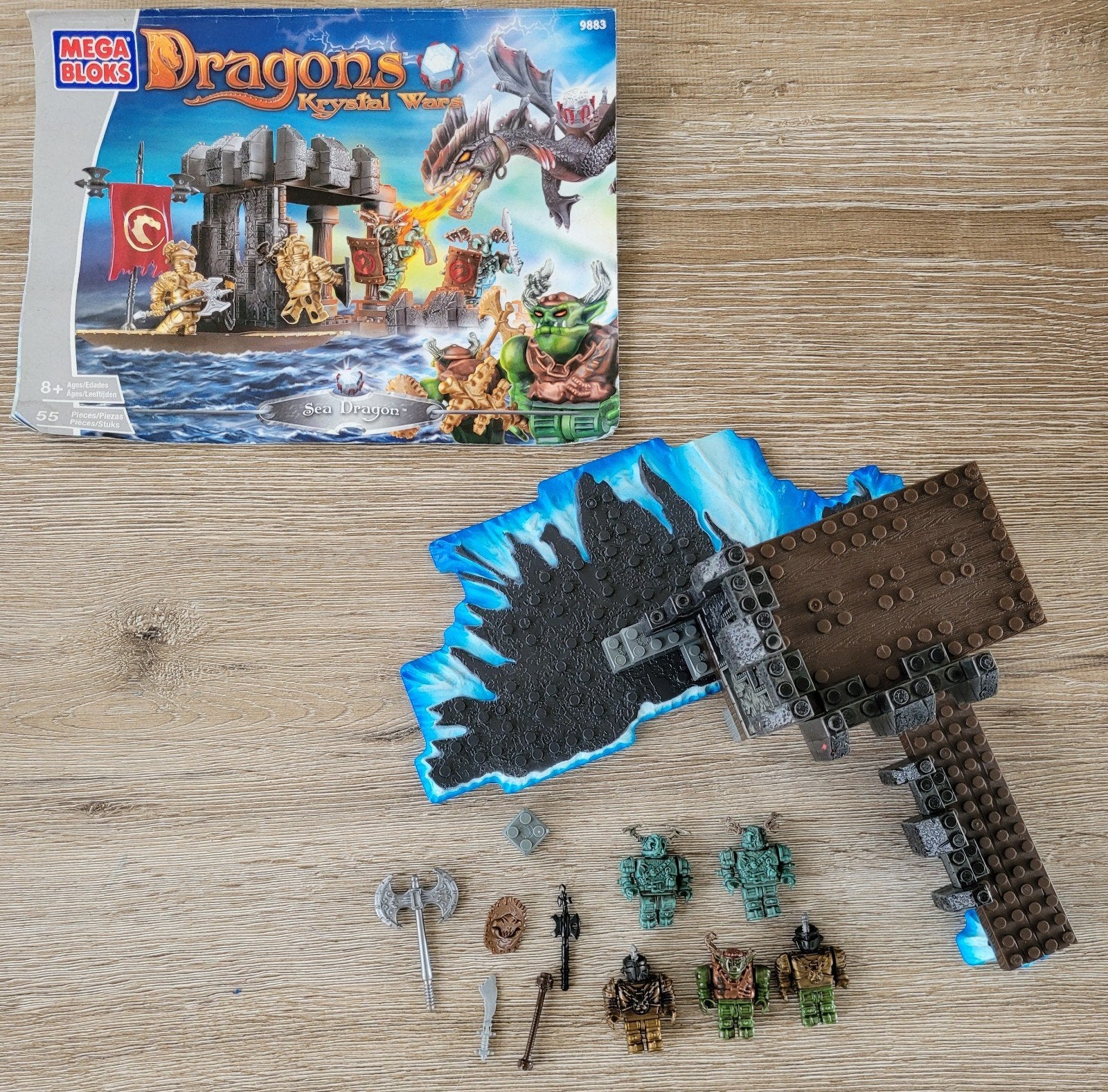 Mega Bloks - Dragons - Krystal Wars, Ophalen of Verzenden, Gebruikt, Megabloks
