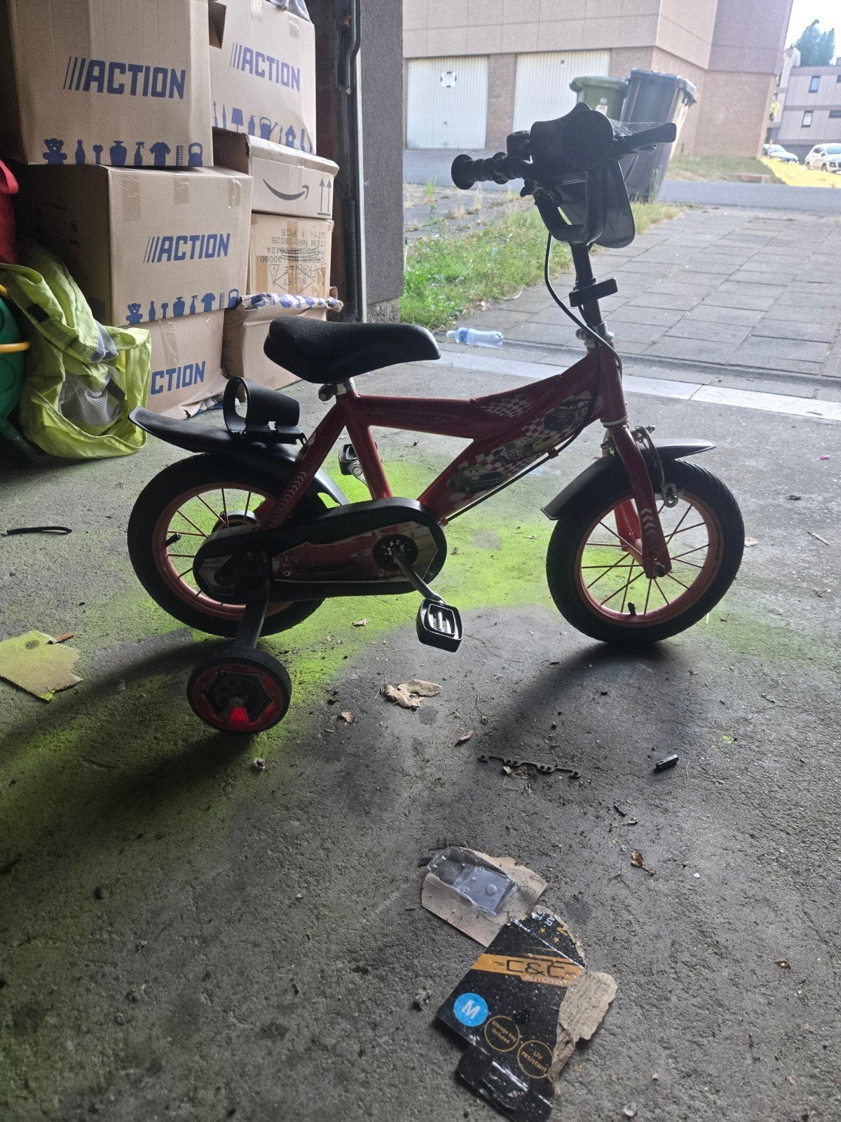 velo cars, Enlèvement