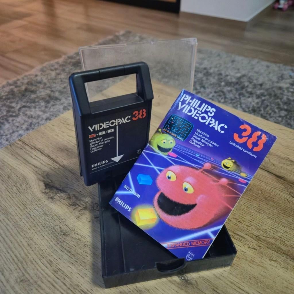 Philips Videopac 38 Munchkin Game Cartridge, Computers en Software, Vintage Computers, Ophalen of Verzenden