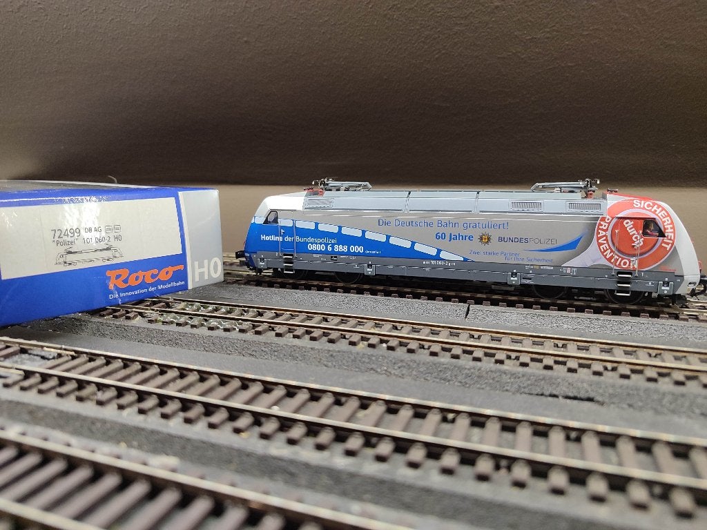 LOCOMOTIVE ROCO ref 72499 BR101 DB ech HO, Hobby & Loisirs créatifs, Comme neuf, Roco, Courant continu, Locomotive