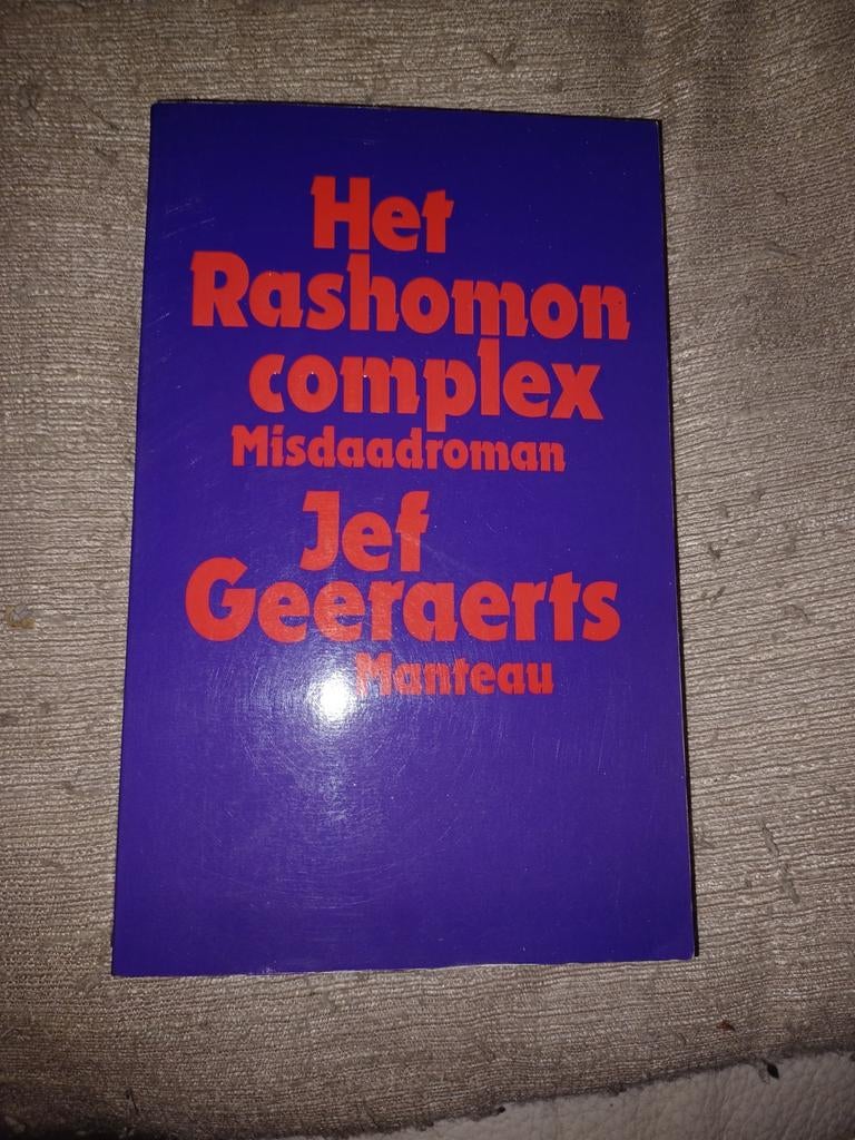 Complexe Rashomon quasi gratuit, Livres, Enlèvement ou Envoi, Utilisé, Geeraerts, Belgique