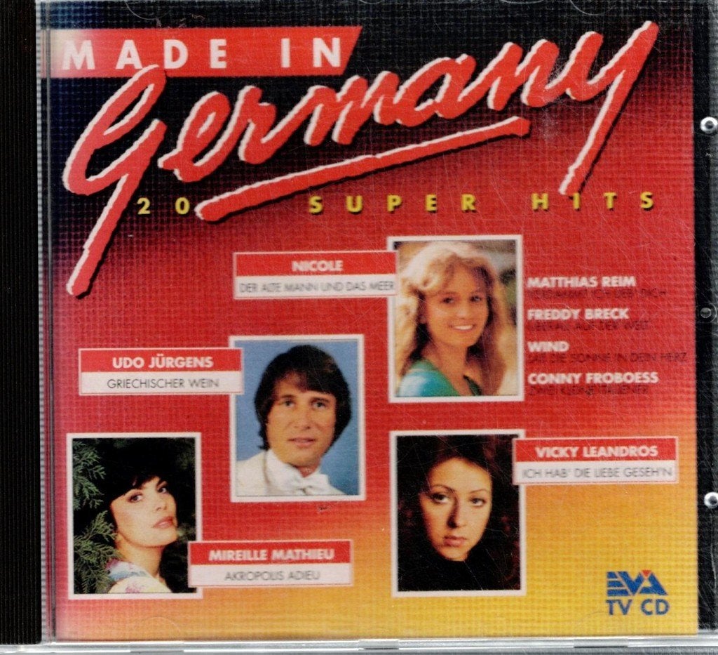 cd  /  Made In Germany 2 - 20 Super Hits, CD & DVD, CD | Autres CD, Enlèvement ou Envoi