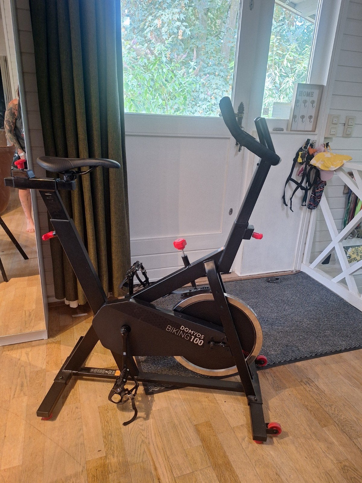 hometrainer domyos biking 100, Sport en Fitness, Ophalen, Hometrainer